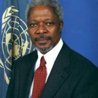 13 décembre 1996 : Kofi Annan, secrétaire général des Nations Unies